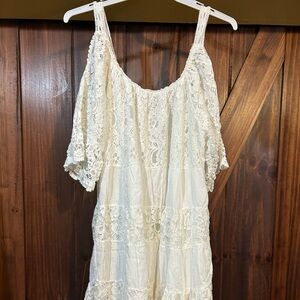 Boho mini dress